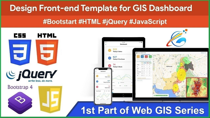 Bootstrap v4.x Fast Crash course and Web-GIS Dashboard