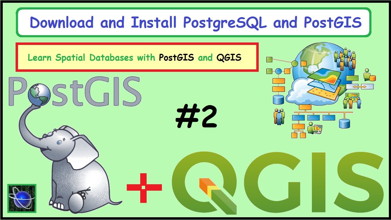 Download and Install PostgreSQL and PostGIS - Learn Spatial DB with QGIS - Urdu / Hindi - Part 2
