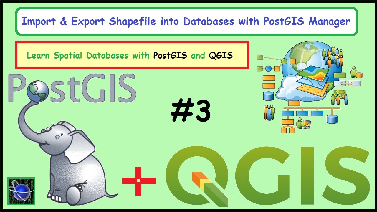 PostgreSQL: Import and Export Shapefile into Databases with PostGIS Manager - Part 3