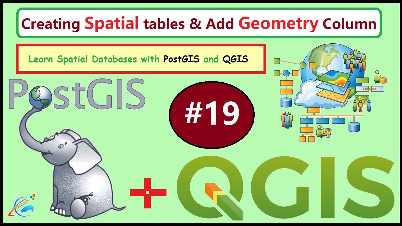 Create Spatial Table and Add Geometry Column in  PostGIS - PG  QGIS - 19