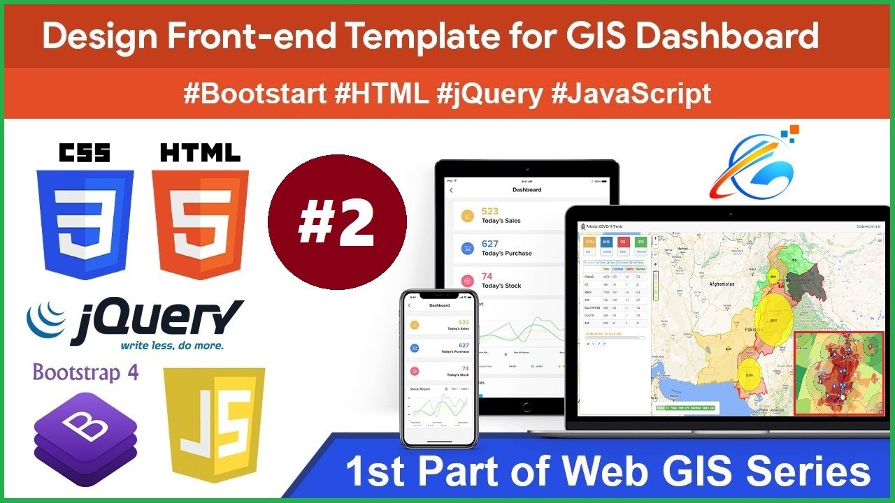 HTML - Basic Tags and Concepts - Client-side  WebGIS Dashboard Series - 2
